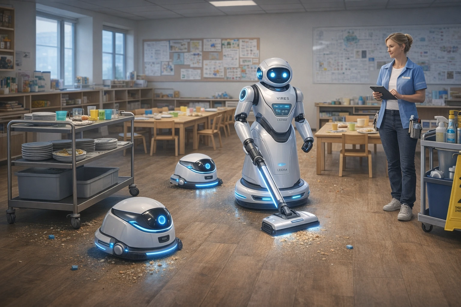 Service-Robotik: Material, Ordnung, Servieren