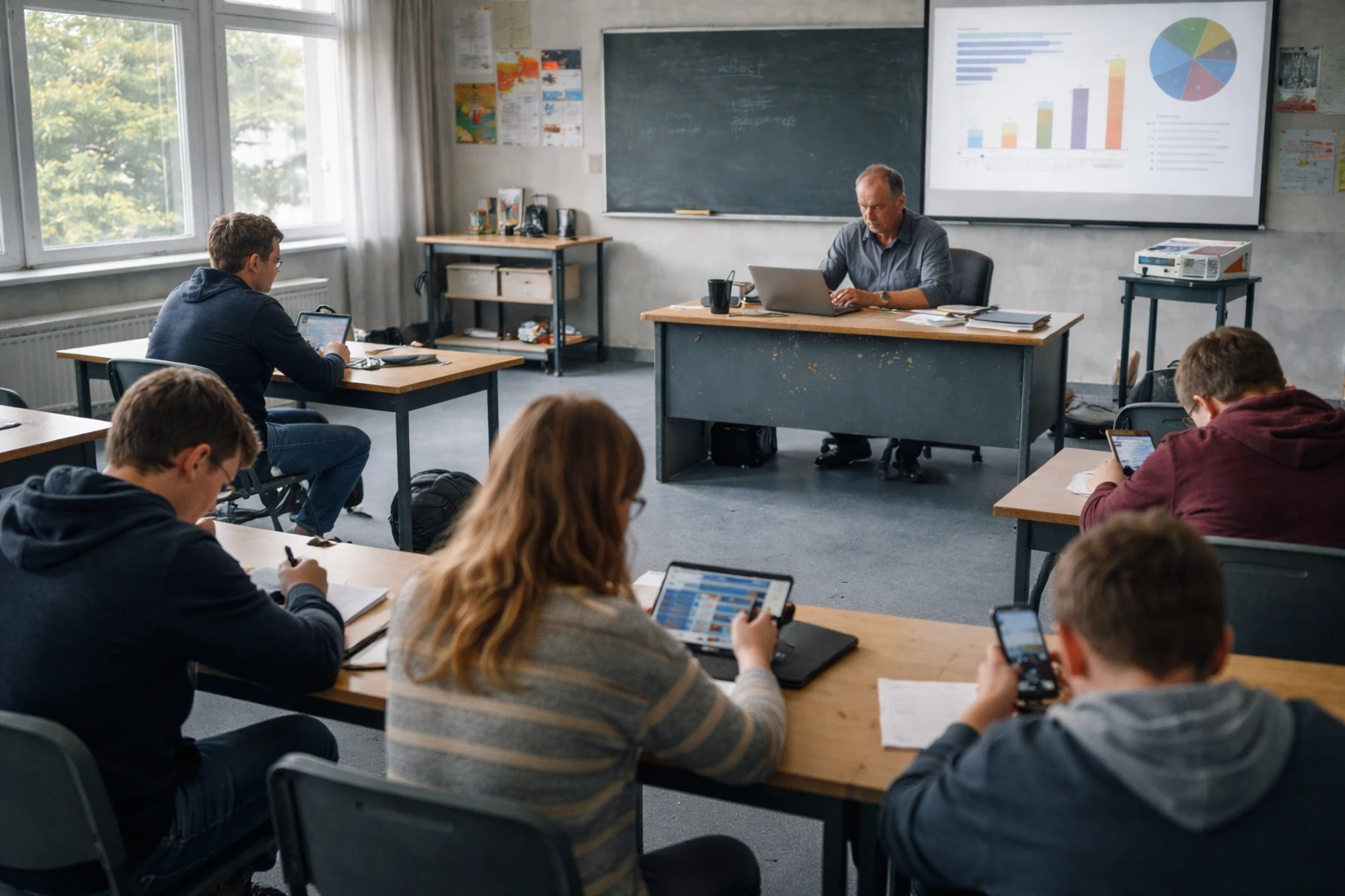 Medienbruch: Geräte vorhanden, aber kein System