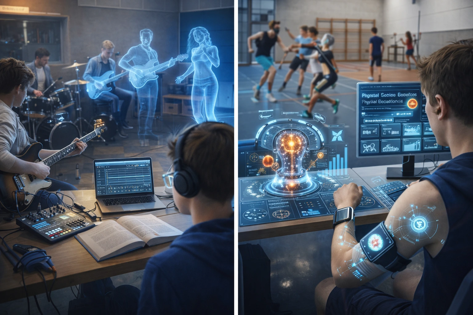 Musik/Sport: Kreativität + Gesundheit