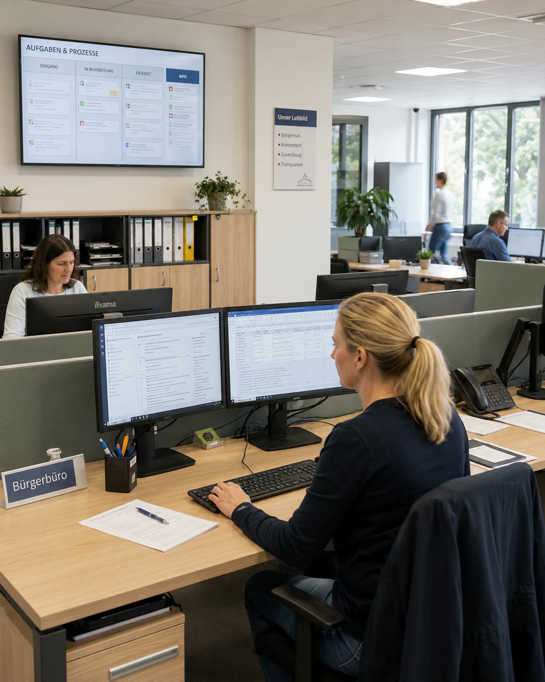 Verwaltungsstruktur im Alltag